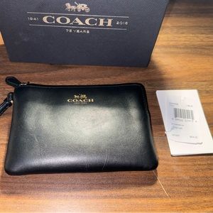 Black Coach Wristlet